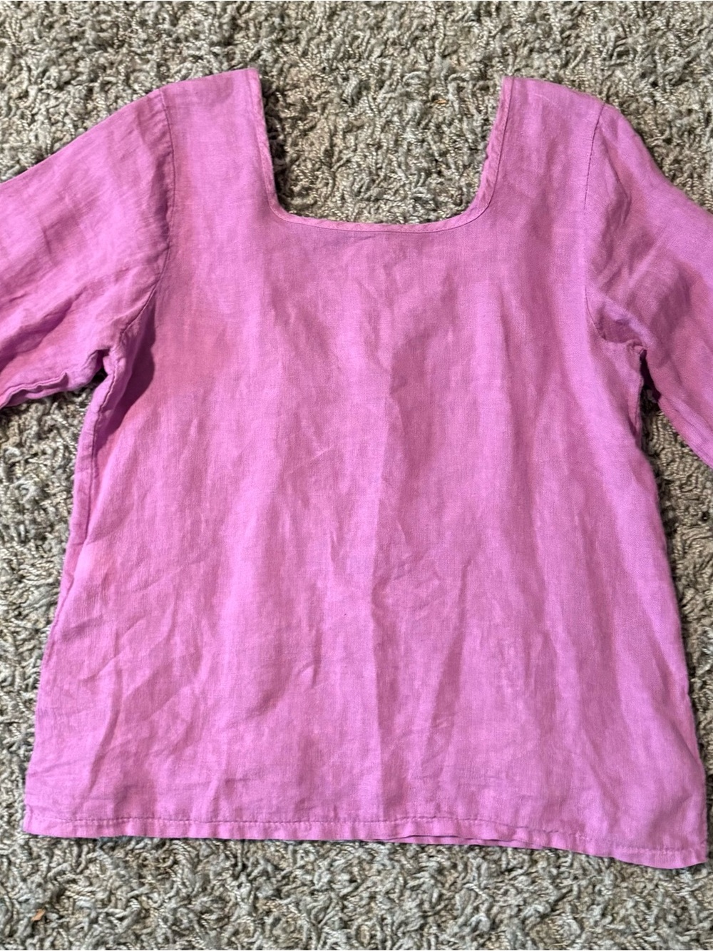 Terzo Millennio linen blouse